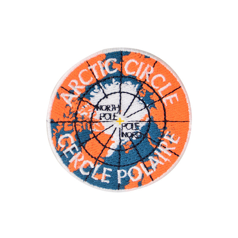 Wholesale Embroidered Extreme Sports Logo Patches Stylish Emblem Badges For Coats And Bags Fashion DIY Accessory