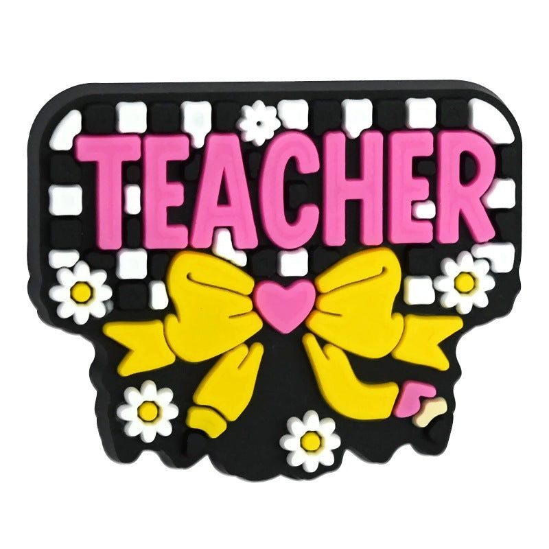 Wholesale   Random 100pcs  Cartoon soft glue beads