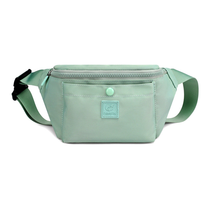 Wholesale Simple Waterproof Nylon Waist Bag