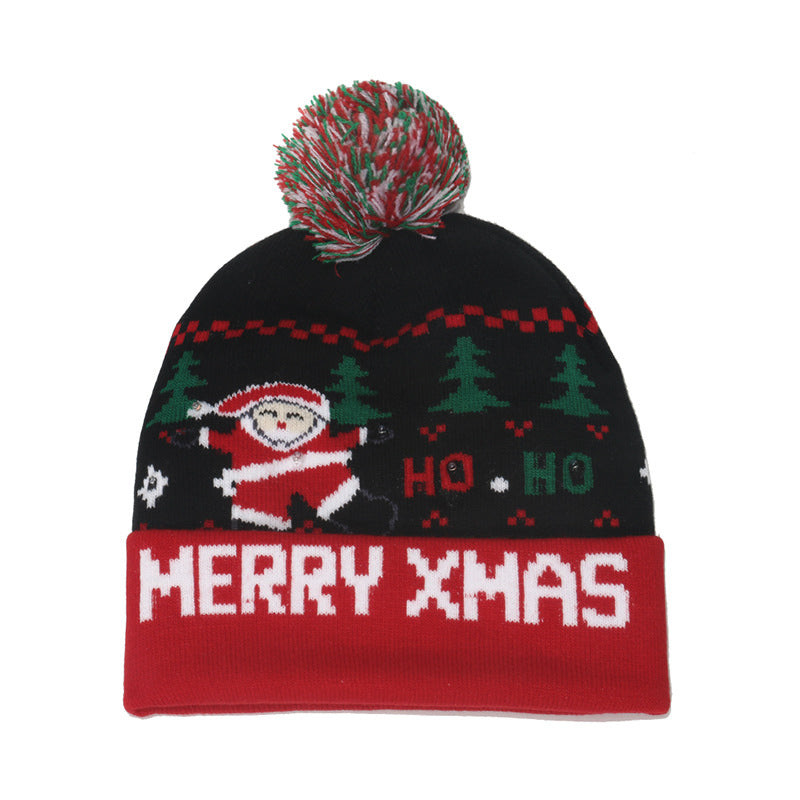 Wholesale Christmas Snowman Reindeer Christmas Tree Knit Hat