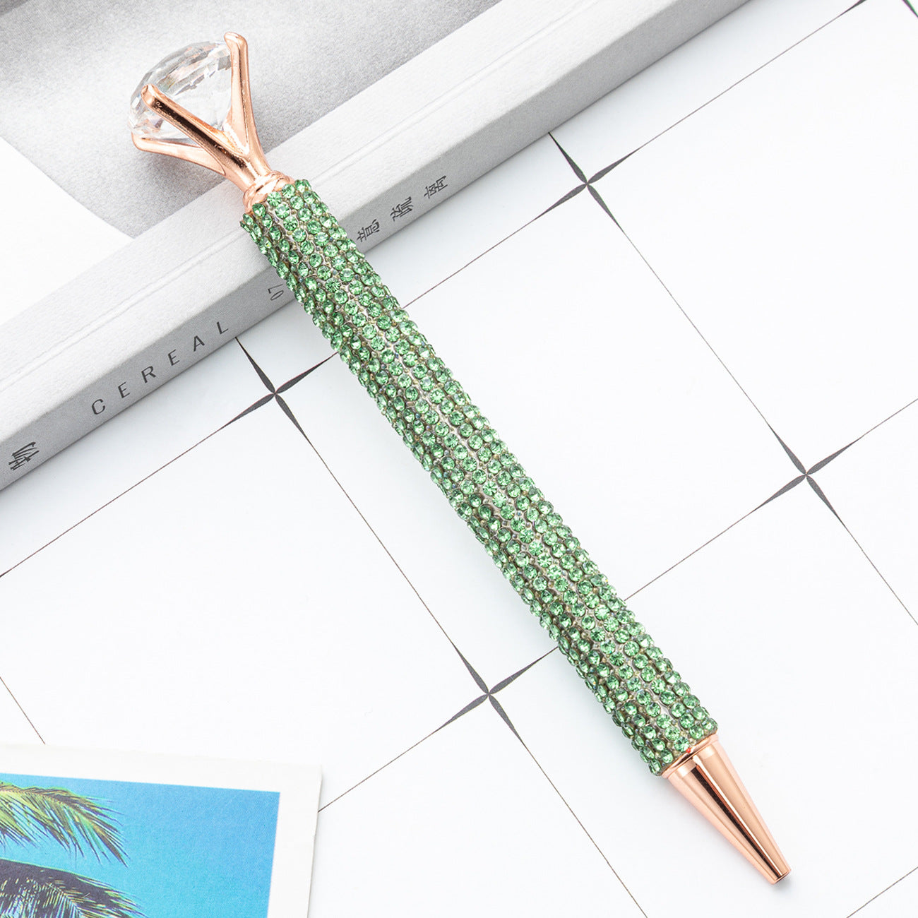 Bolicón de bolsas de diamante grande de metal al por mayor