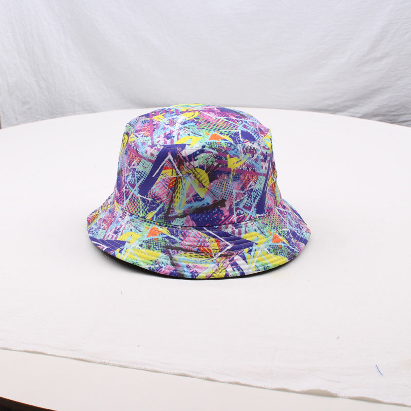 Wholesale Polycotton Tropical Print Fruit Bucket Hat