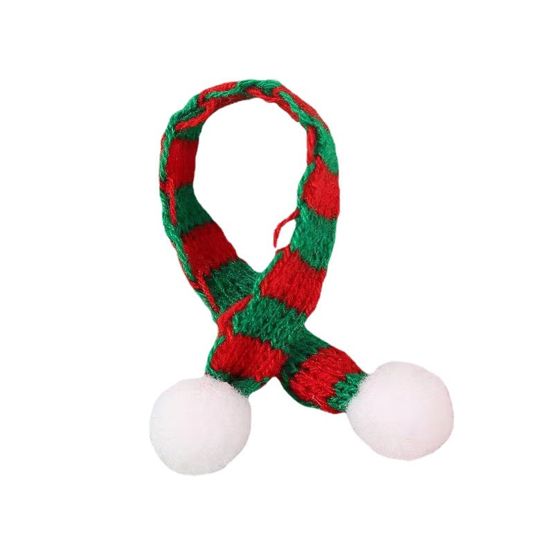 Wholesale Christmas DIY Wool Mini Knitted Finger Hat Doll Accessories