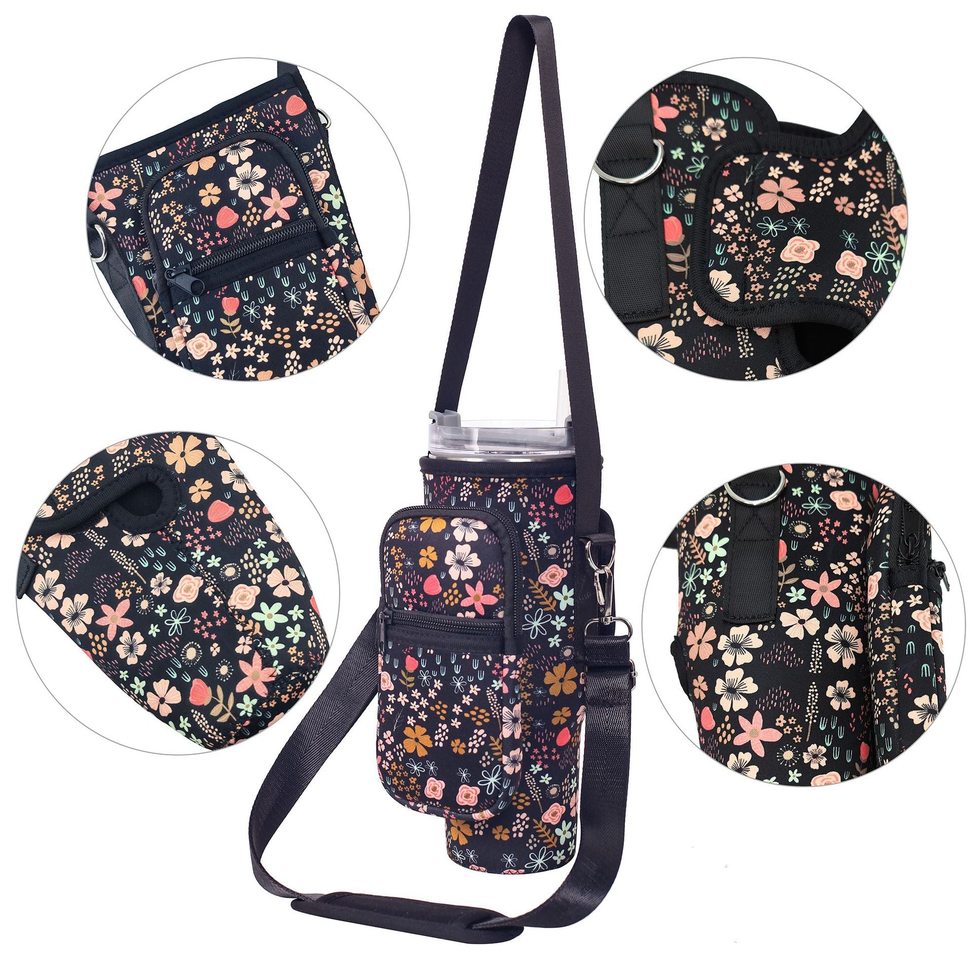 Wholesale 40oz Printed Car Cup Sleeve &  Water Bottle Cup Accessories