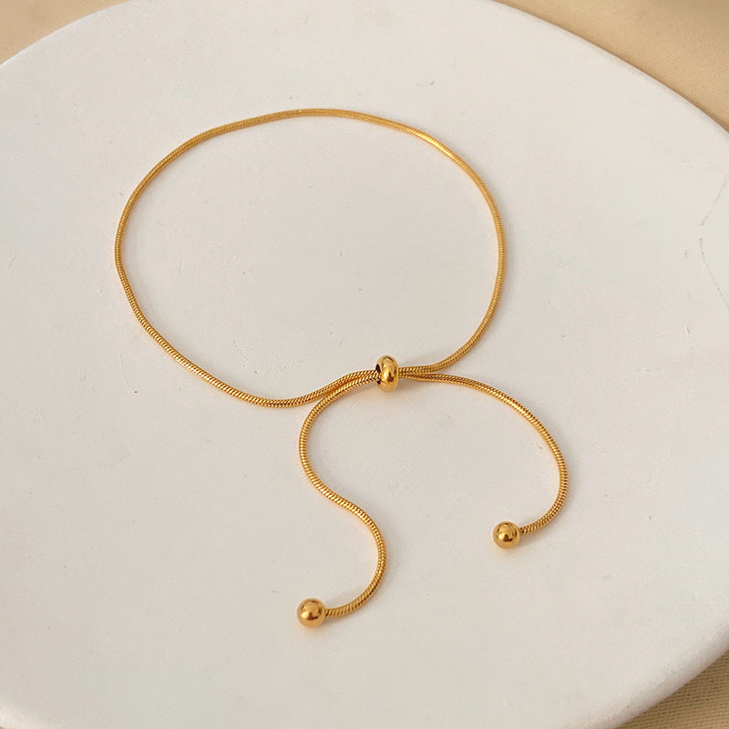 Wholesale Titanium Steel Non-fading Anklets