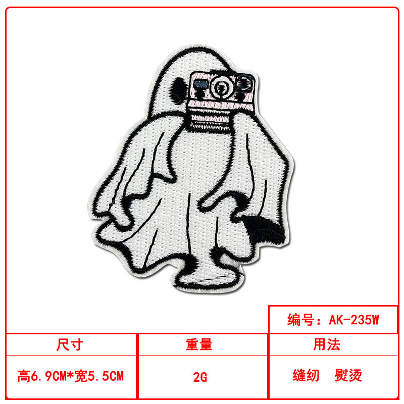 Wholesale Ghost Witch Embroidered Patch