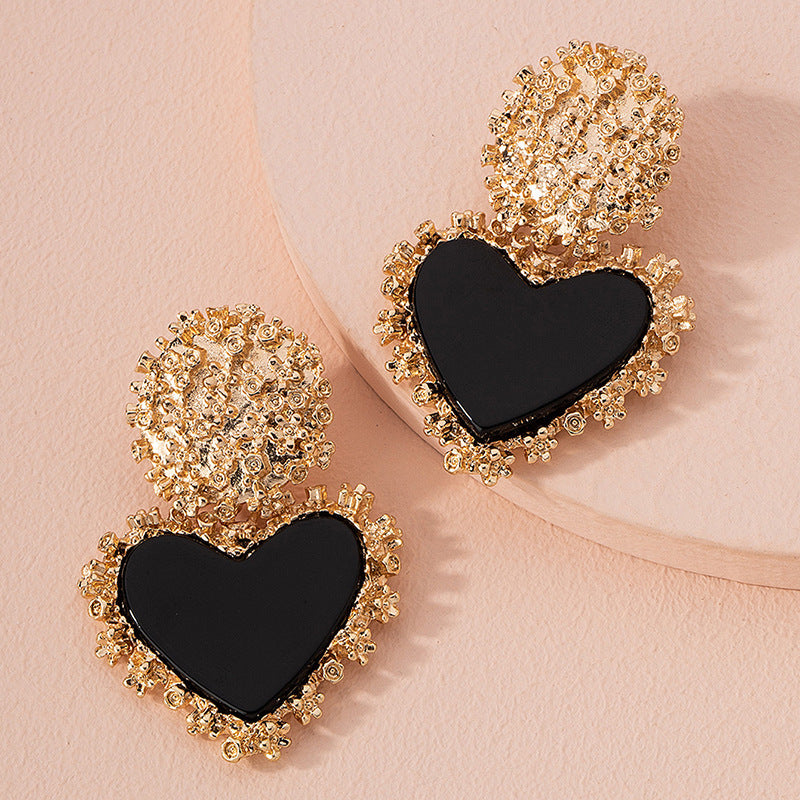 Wholesale Alloy Valentine's Day Love Earrings