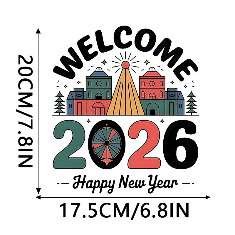 Wholesale 10pcs 2026 Colorful Digital House UV DTF Ready to Press Transfers Wraps