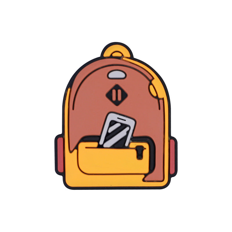 Wholesale 20pcs Diy Beaded Pen Accessories Alarm Clock Crayons Silicone Beads