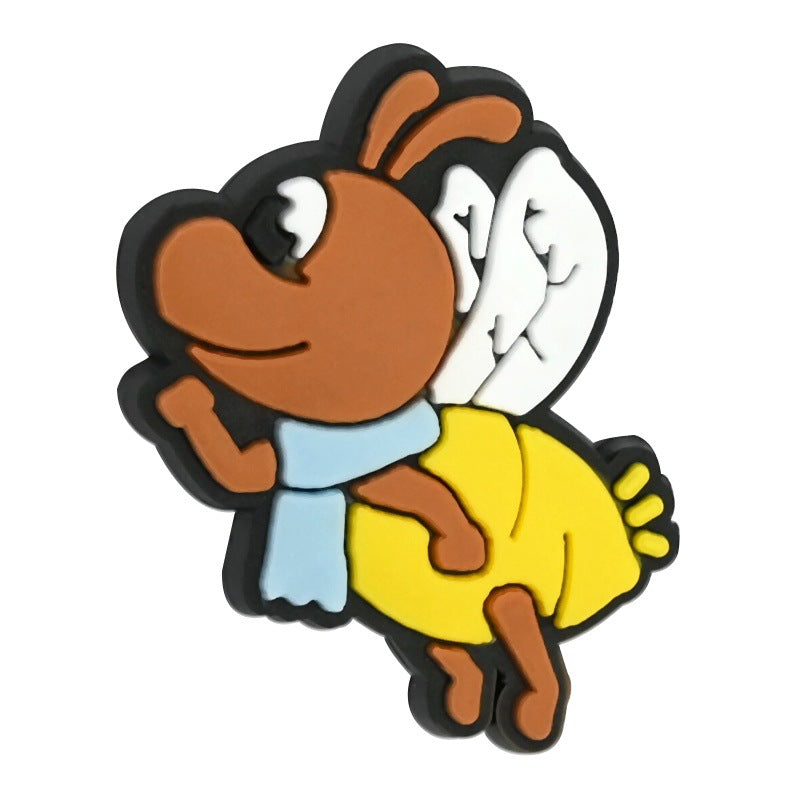 Wholesale  Random 100pcs/pack Little Bee Bead Series  Focal Beads