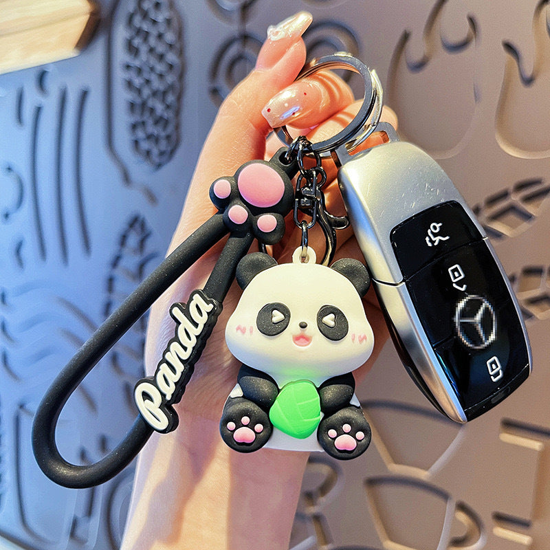Wholesale Cartoon Horse Panda Keychain