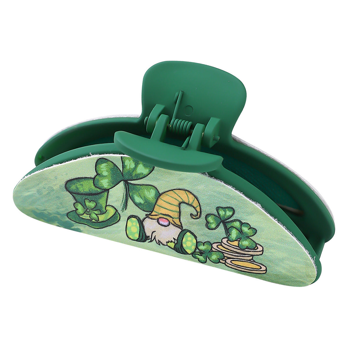 Wholesale St. Pat's Day 5PCS Combination Plastic Green Hair Clips