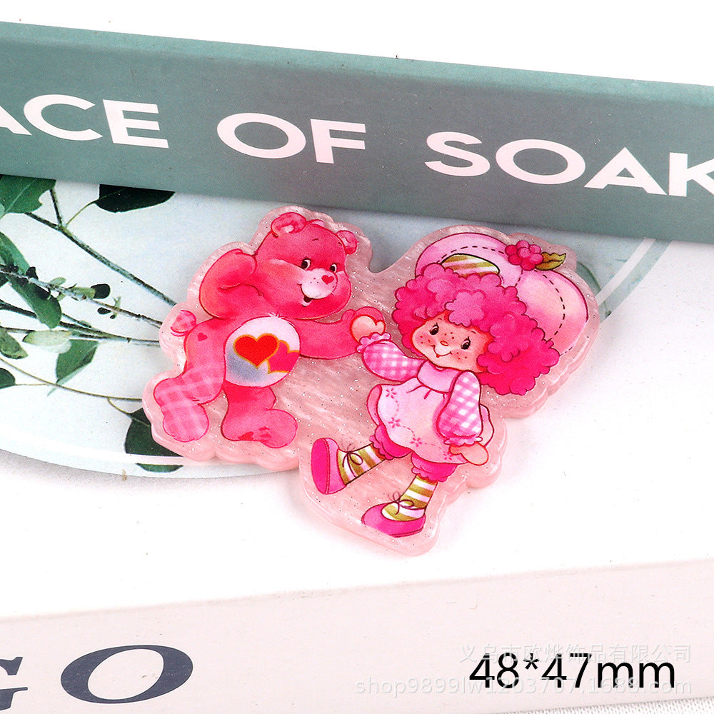 Wholesale Cute cartoon character and animal accessories in acrylic OLY Exclusive