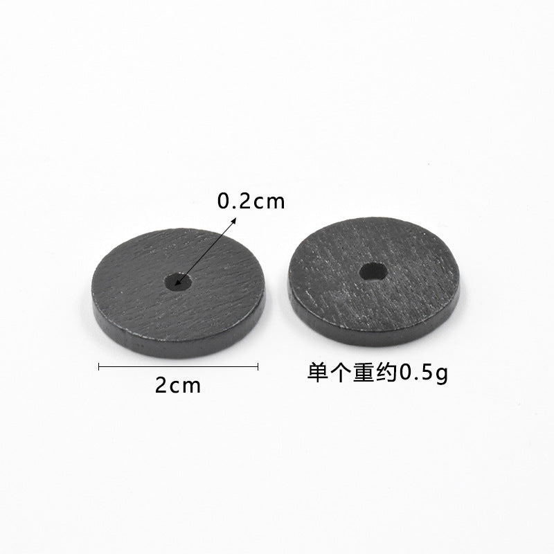 Wholesale 10PCS Christmas 20mm Snowman Wooden Beads Christmas Tree