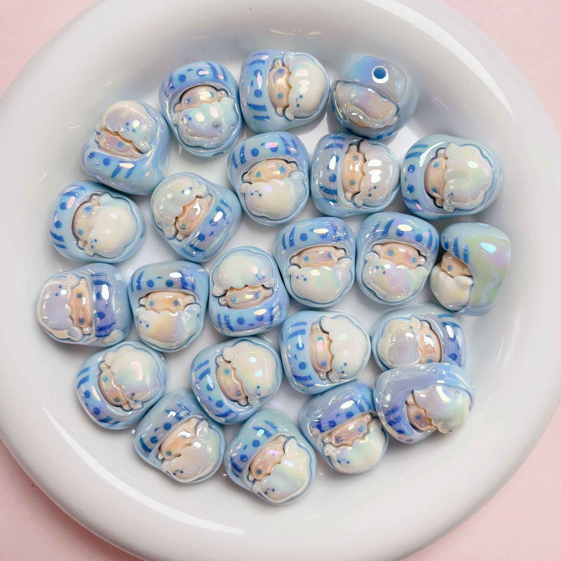 Wholesale Acrylic Uv Colorful Three-dimensional Cartoon Beads