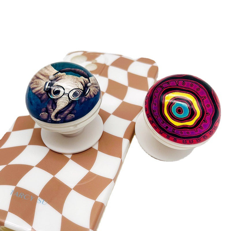 Wholesale Glass Ball Airbag Mobile Phone Holder