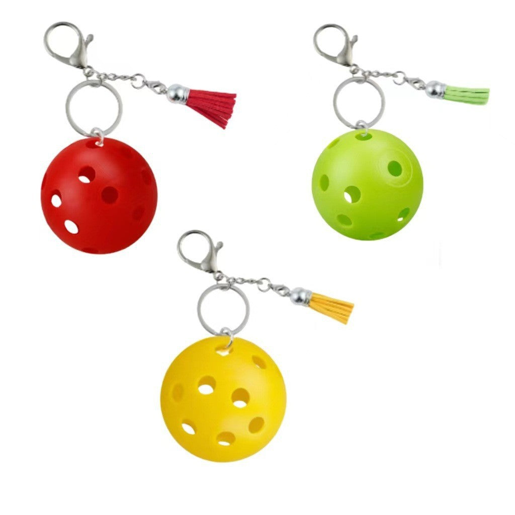 Wholesale Pickleball Racket Keychain Sports Pendant