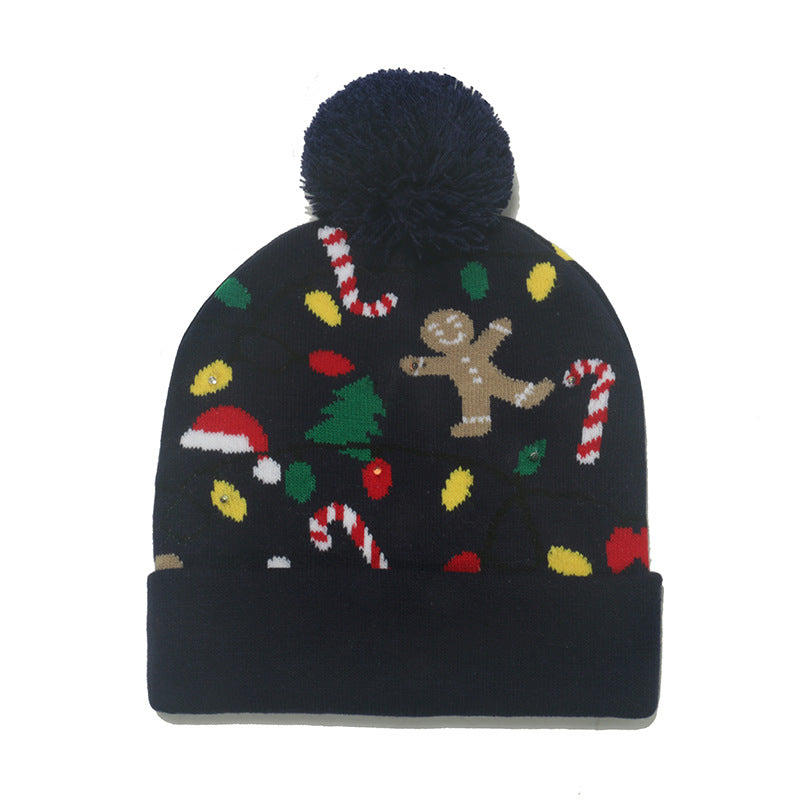 Wholesale Christmas Snowman Reindeer Christmas Tree Knit Hat