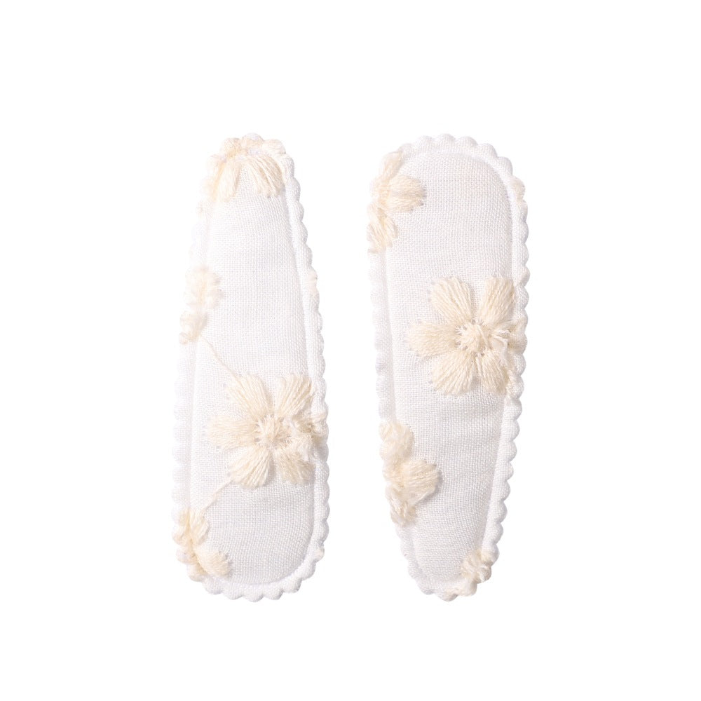 Wholesale Creative Sweet Floral BB Hair Clips