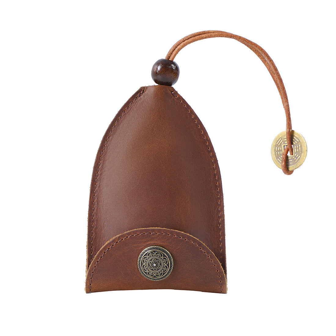 Wholesale Genuine Leather Small Bag Leather Keychain