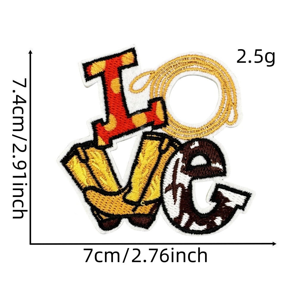 Wholesale Western Boy Denim Patch