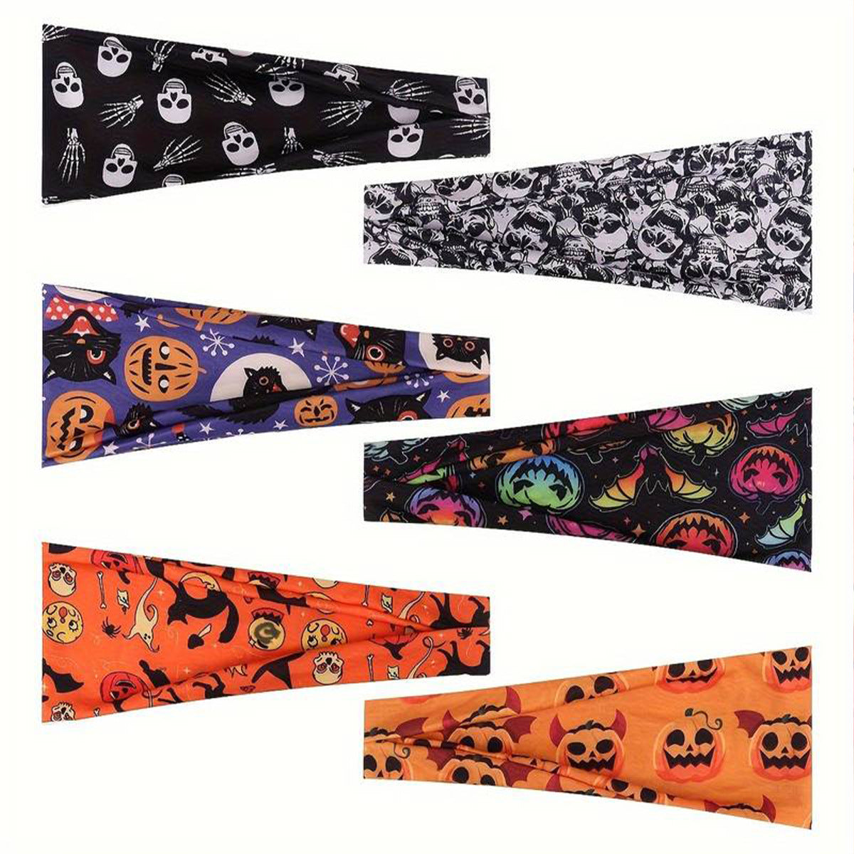 Wholesale  skull print sports elastic headband
