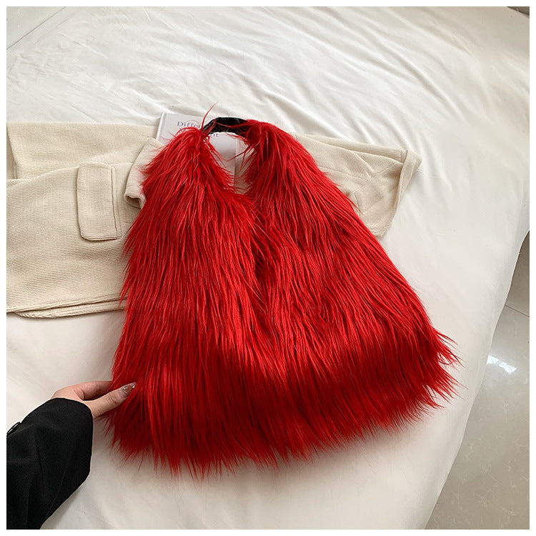 Wholesale Autumn and Winter Plush Bags