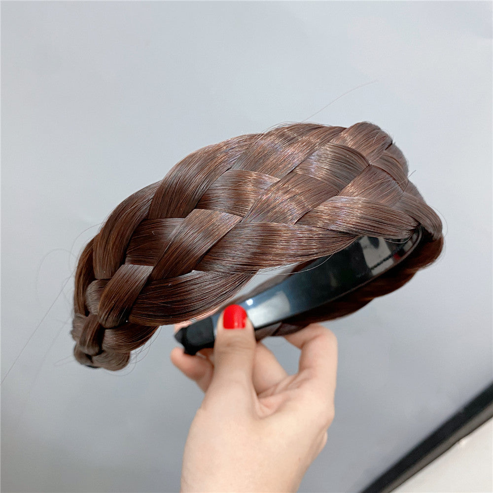 Wholesale Fishbone Braid High Skull Headband