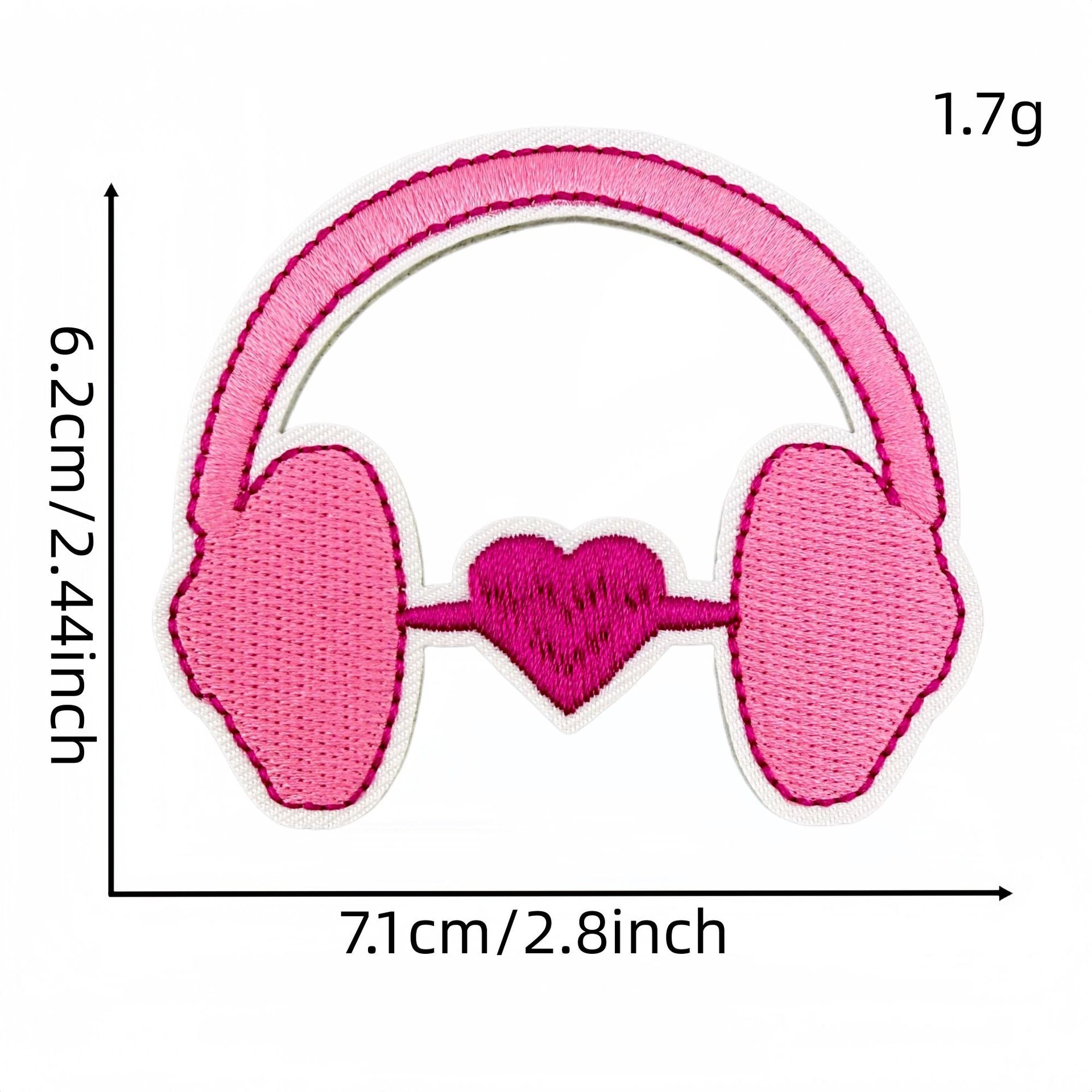 Wholesale Y2K Black Pink Urban Cool Embroidered Patch Set 27Pcs Skull Heart Butterfly DIY Decorative Patches For Clothes Bags Fashion Accessory Gift Resale