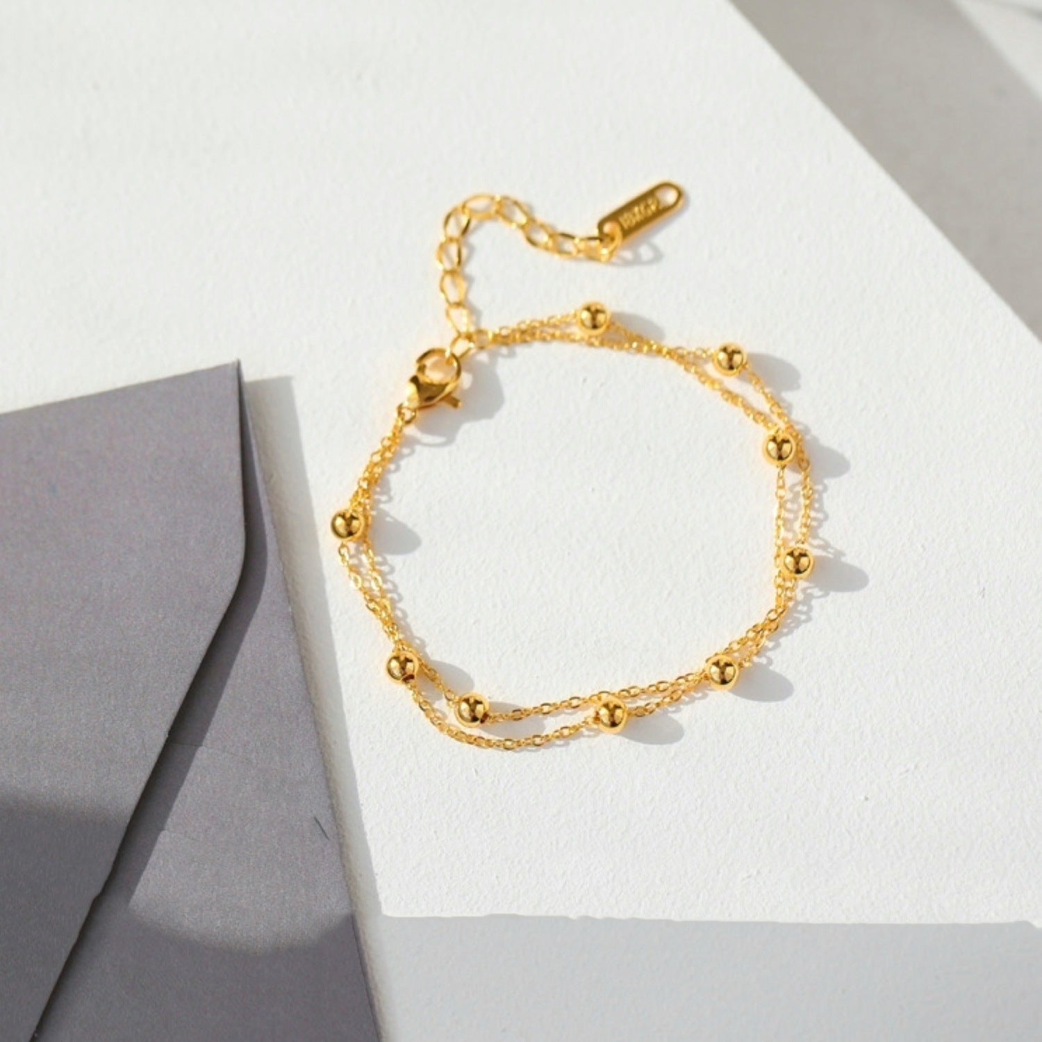 Wholesale No Fading Gold Girl's Best Friend Women's Hand Jewelry