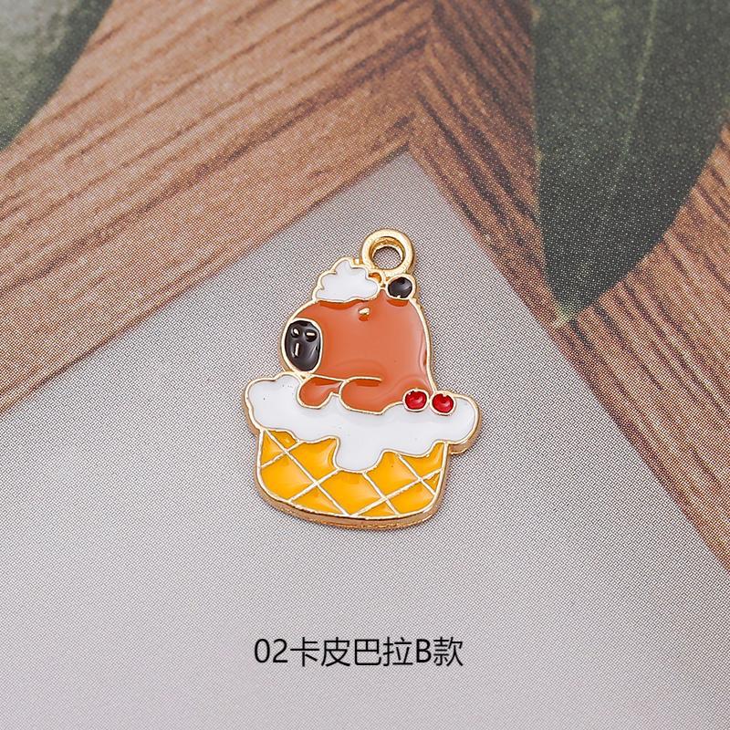 Wholesale Cartoon cute drop oil alloy pendant diy Charms 	OLY Exclusive