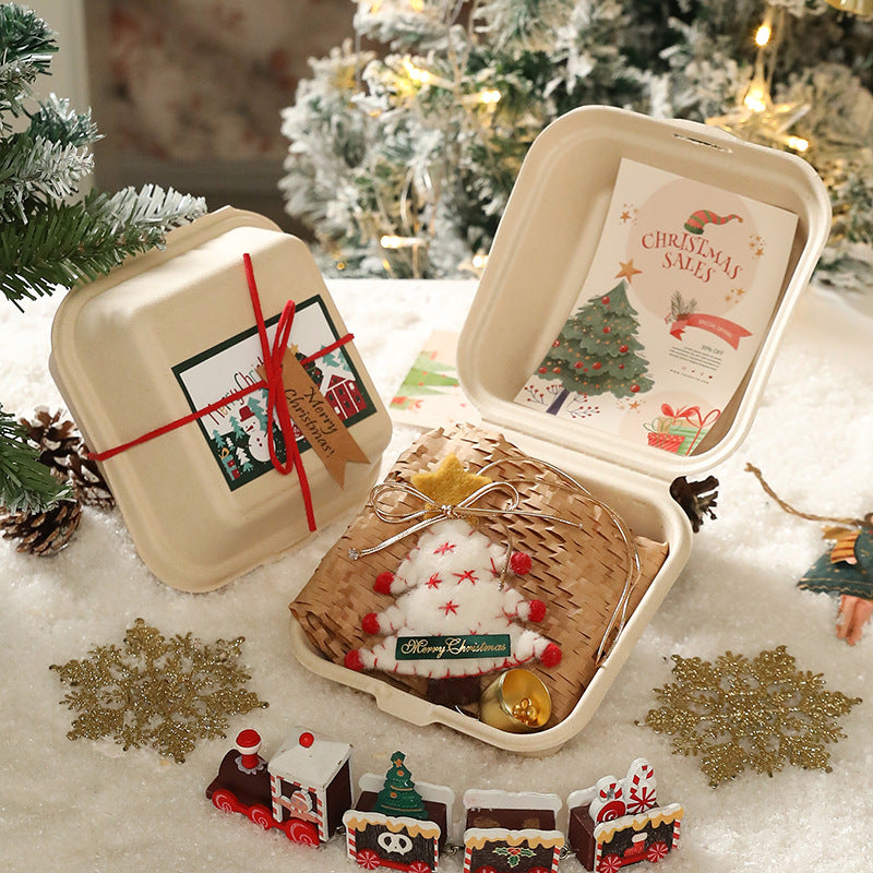 Wholesale Christmas gift plush Christmas tree pendant Christmas decoration