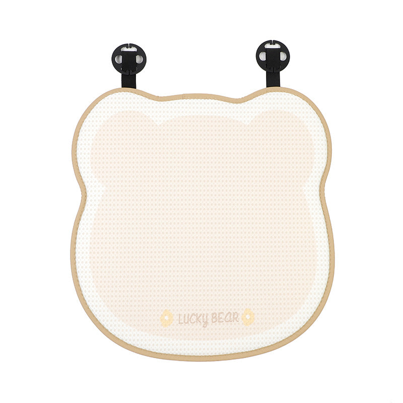 Wholesale Tulip Bear Car Cushion Ice Silk