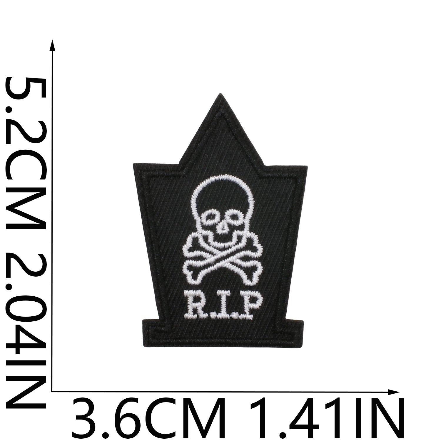 Wholesale   Web Ghost Embroidered Iron On Patches Polyester Thread Sheet For ets Backpacks