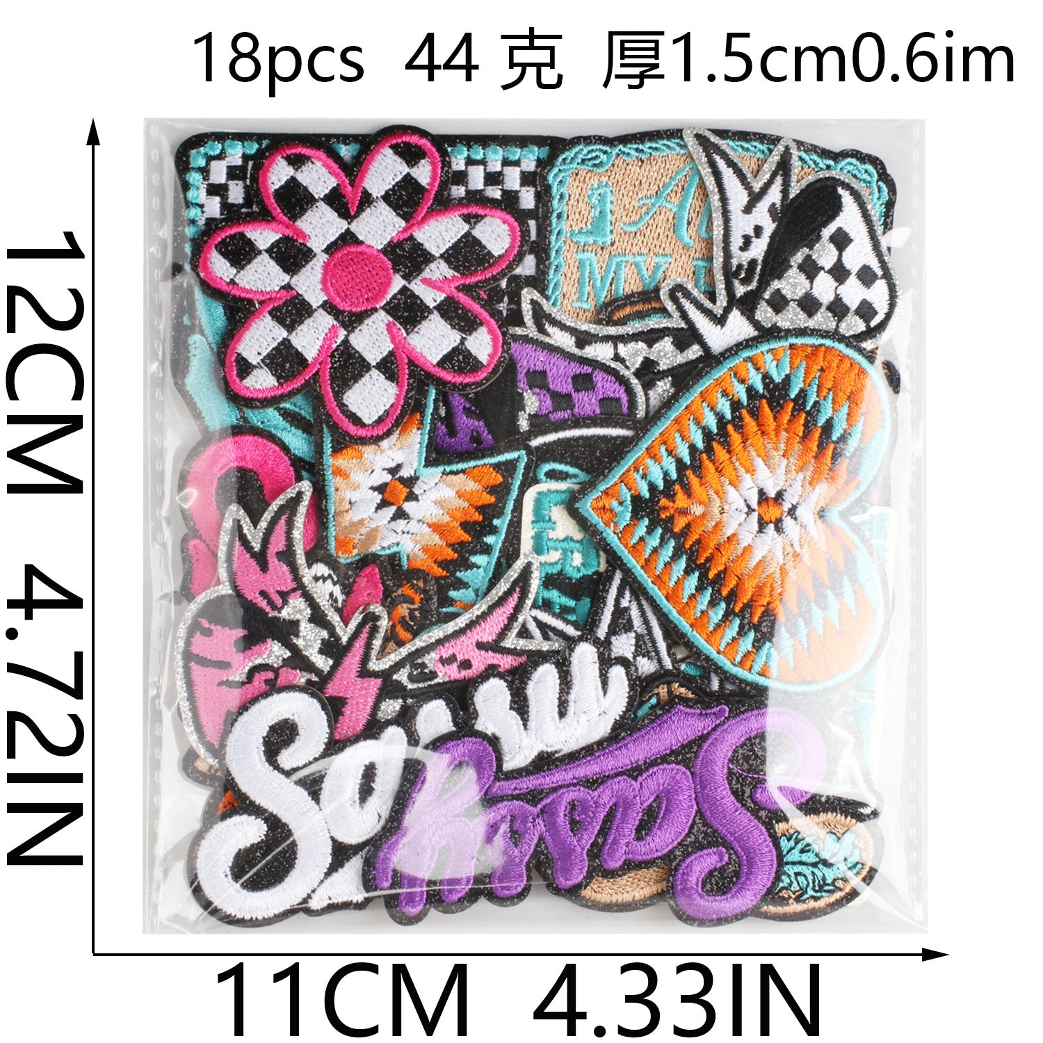 Wholesale American Western Cowboy Embroidered Iron On Patch Clothing Decorative Craft Supply Gift