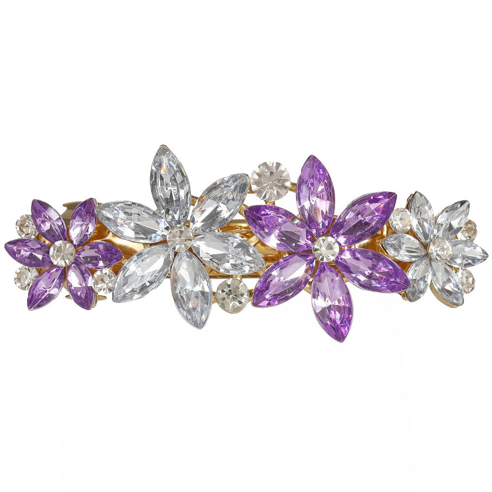 Wholesale Alloy Elegant Medium Spring Clip Hairpin