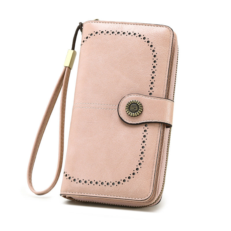Wholesale Ladies'  Wallet Zipper Long Large Capacity Handbag