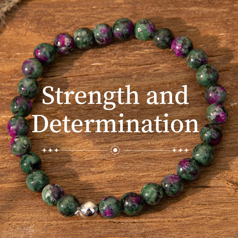 Wholesale Bohemian Love Stone Multi layered Stacked Crystal Bracelet