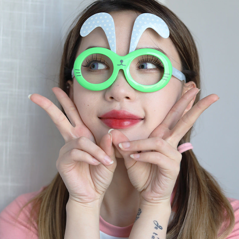 Wholesale Easter ABS Chicken Eggshell Rabbit Easter Egg Children's Adult Party Glasses