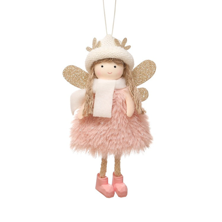 Wholesale Hats Deer Antlers Girls Angel Fabric Decorative Pendants
