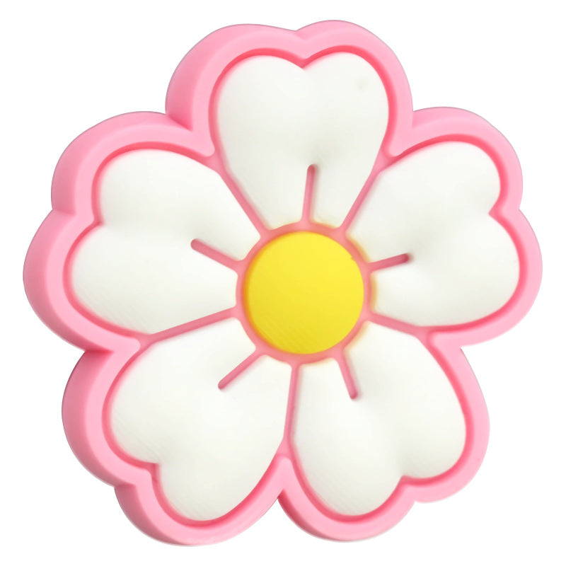 Wholesale   Random 100pcs/pack Small Flower Series Cartoon Beads