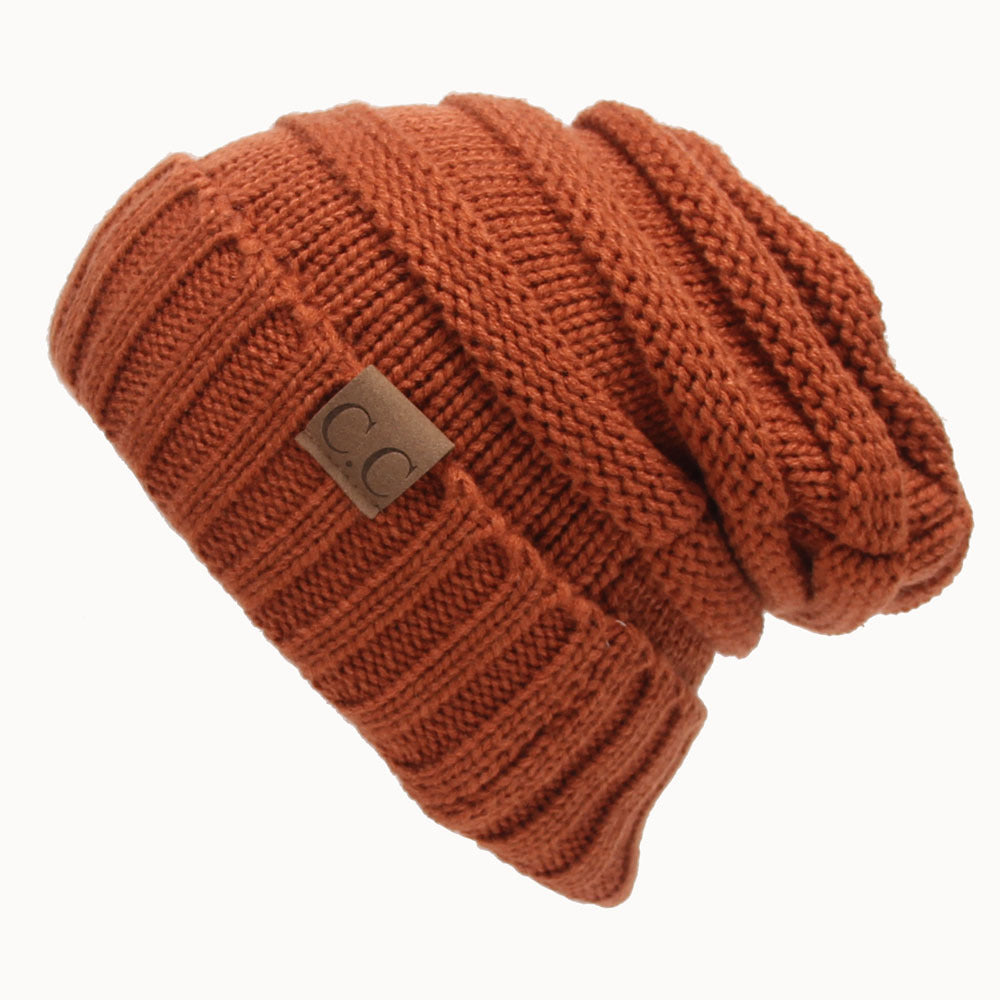 Wholesale New CC Label Wool Warm Knitted Hat