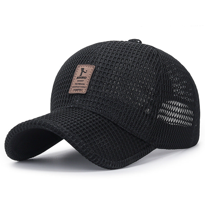 Wholesale Outdoor Sun Protection Hollow Mesh Baseball Cap