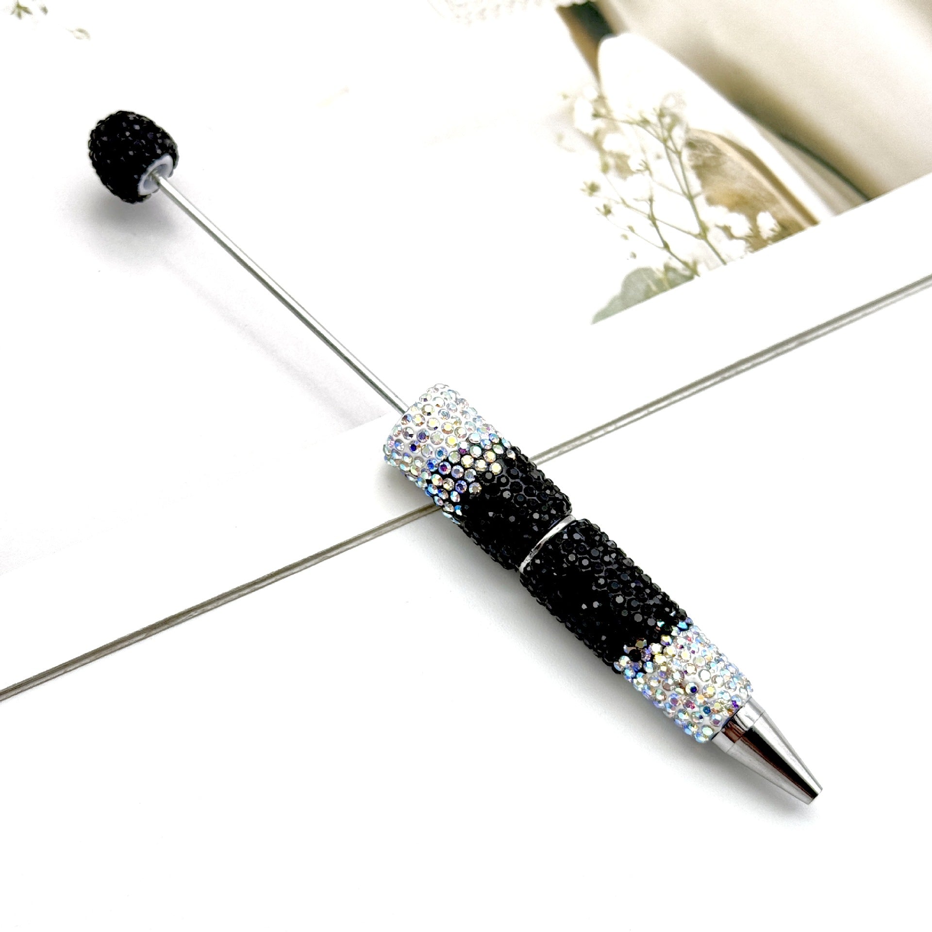 Wholesale DIY gradient full drill pen diamond beadable pen