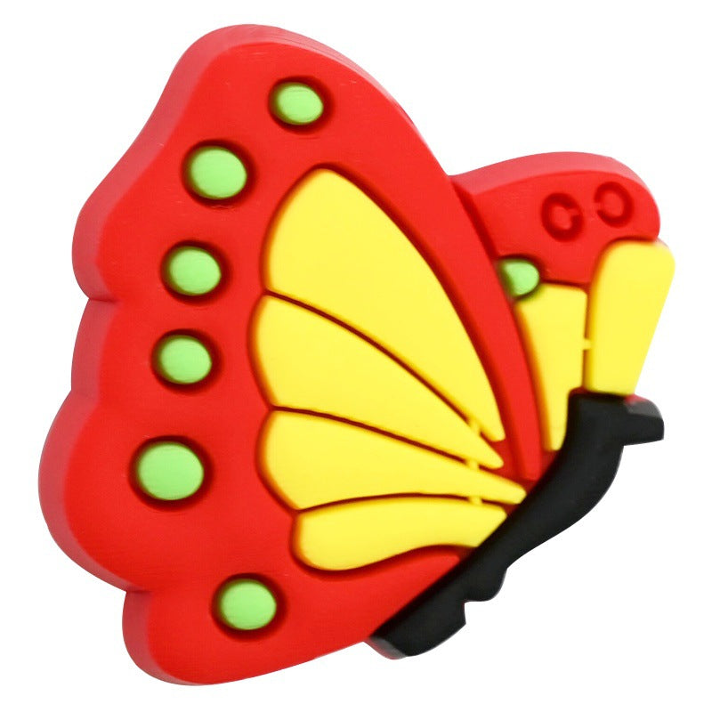 Wholesale Random 100pcs/pack   Butterfly series bead  Focal Beads