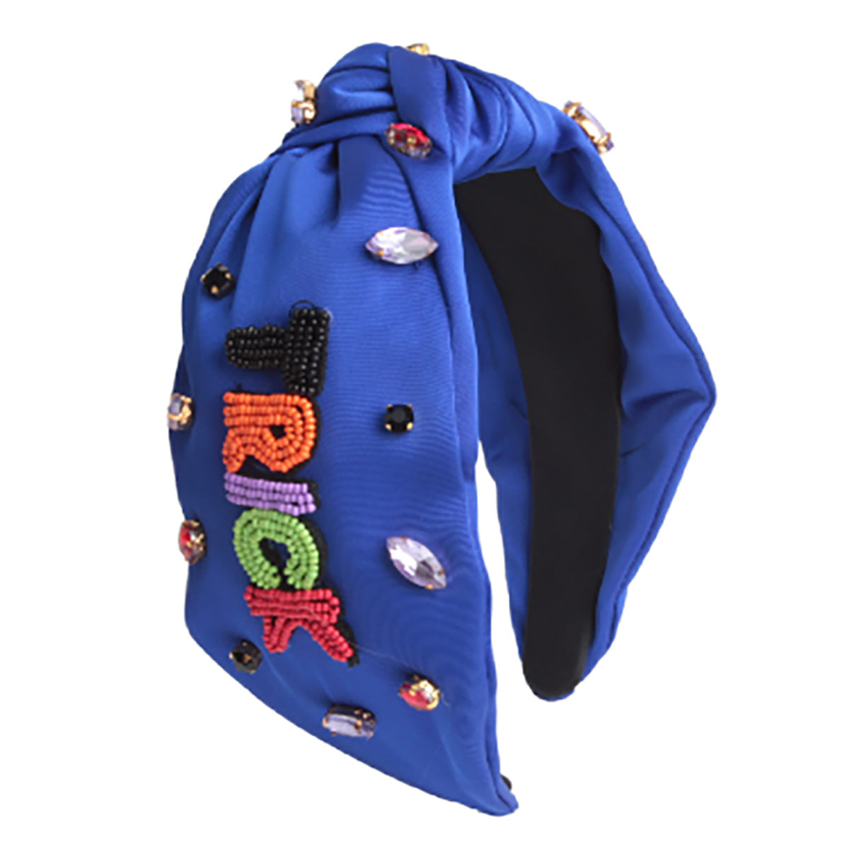 Wholesale new headband women's pearl knotted fabric headband fashion simple temperament headband hair accessories