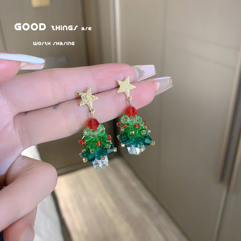 Wholesale Christmas Red Earrings