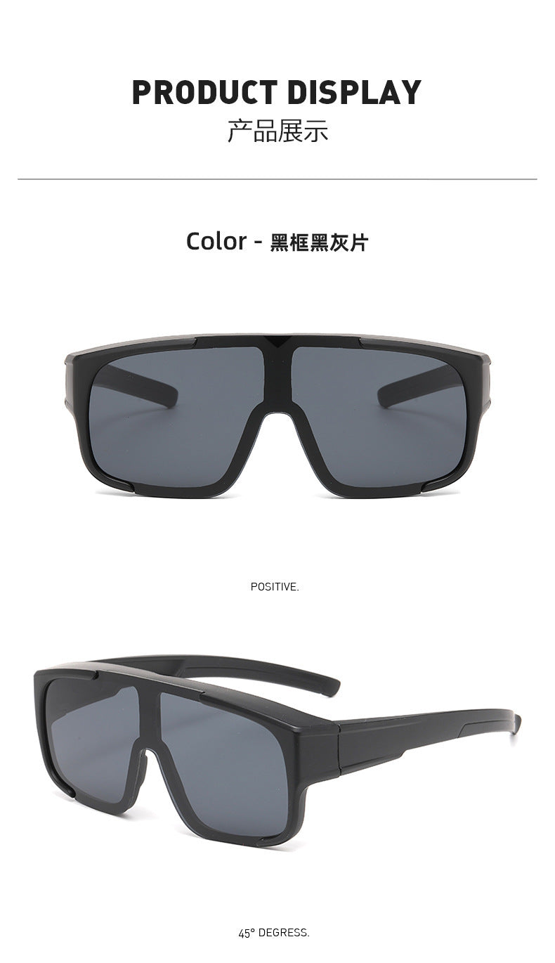 Wholesale Cycling anti-wind and sand wearable myopia glasses anti-UV mountaineering Sunglasses
