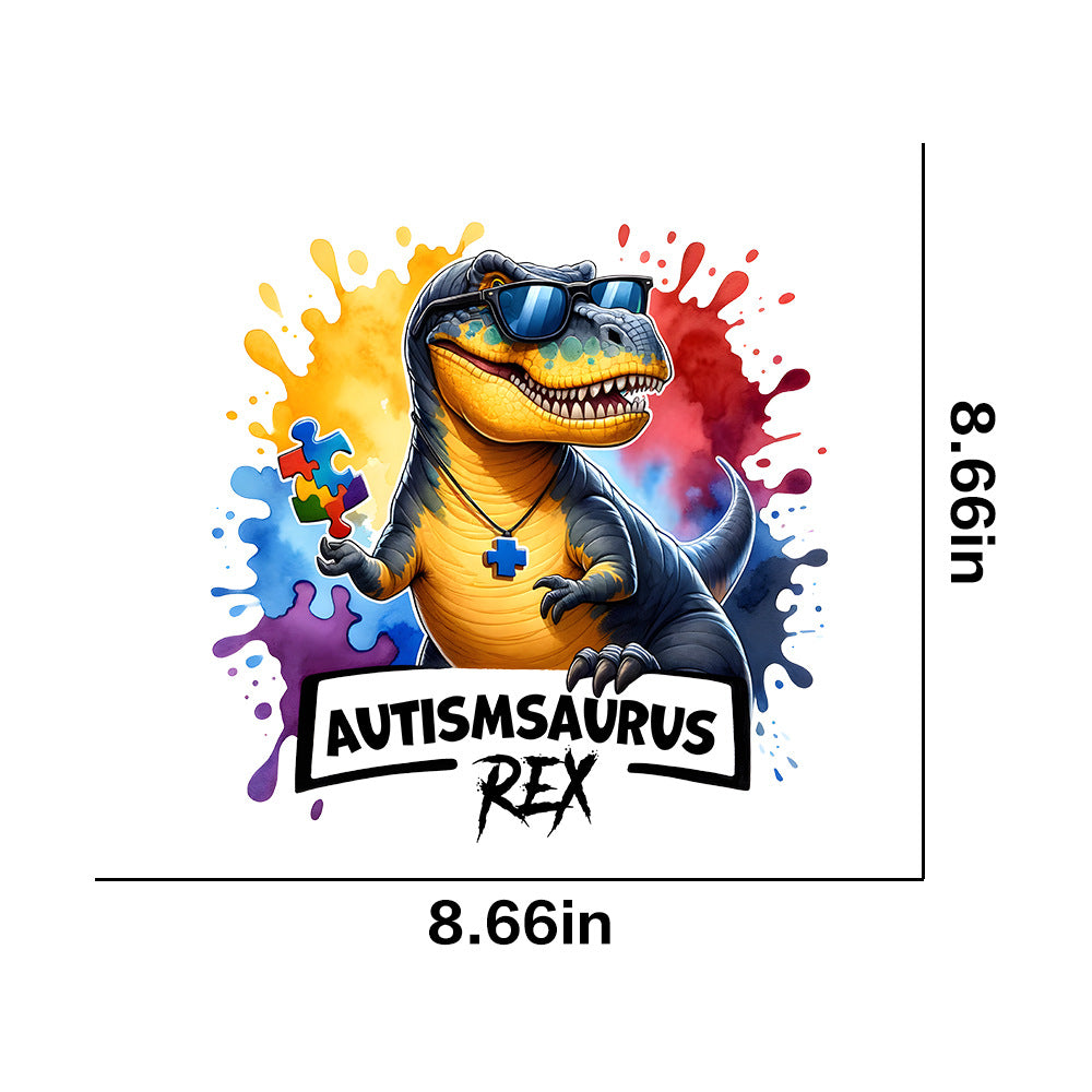 Wholesale Autism Pattern Series UV DTF Ready to Press Transfers Wrap