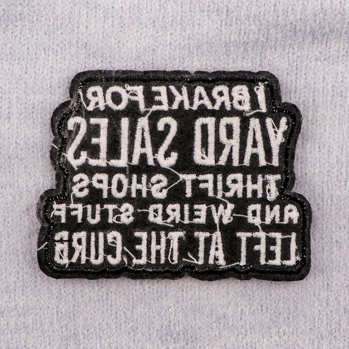 Wholesale 5pcs Black and White English Letter Quotations Embroider Cloth Patch